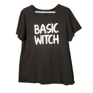 NFS KAVIO Basic Witch Short Sleeve Black Tshirt size L